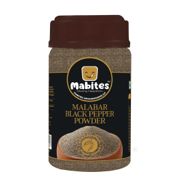 Discover the bold, authentic taste of Mabites Malabar Black Pepper Powder. 100% natural, pesticide-free, and perfect for enhancing any dish with rich flavour.
